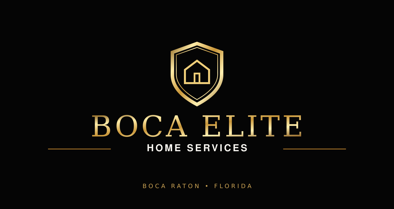 Boca Elite Home Services logo
